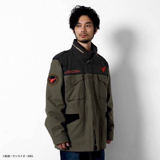 PRE-ORDER : STRICT-G MEI "Mobile Suit Gundam: The Witch from Mercury" Field Jacket with M-65 Liner
