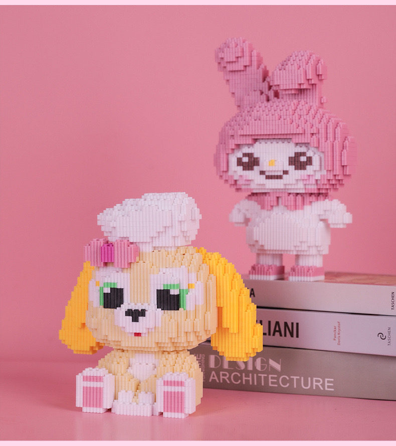 เลโก้นาโนแบบเฟืองไซส์ Jumbo - Haicaipin 58027-58028 Sanrio