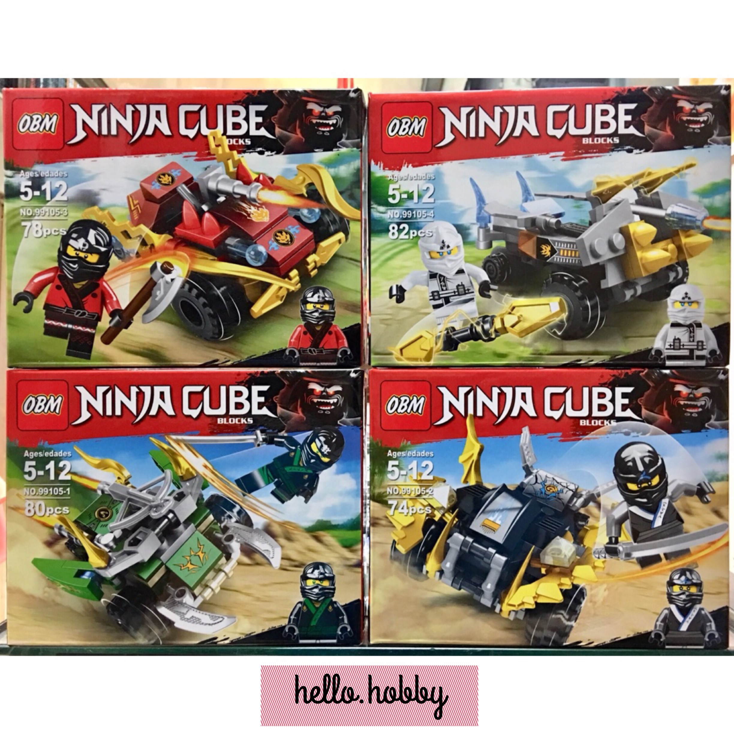 OBM 99105 1-4 Ninjago