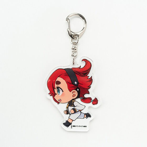 PRE-ORDER : Mobile Suit Gundam The Witch from Mercury Running Deformed Series Acrylic Keychain