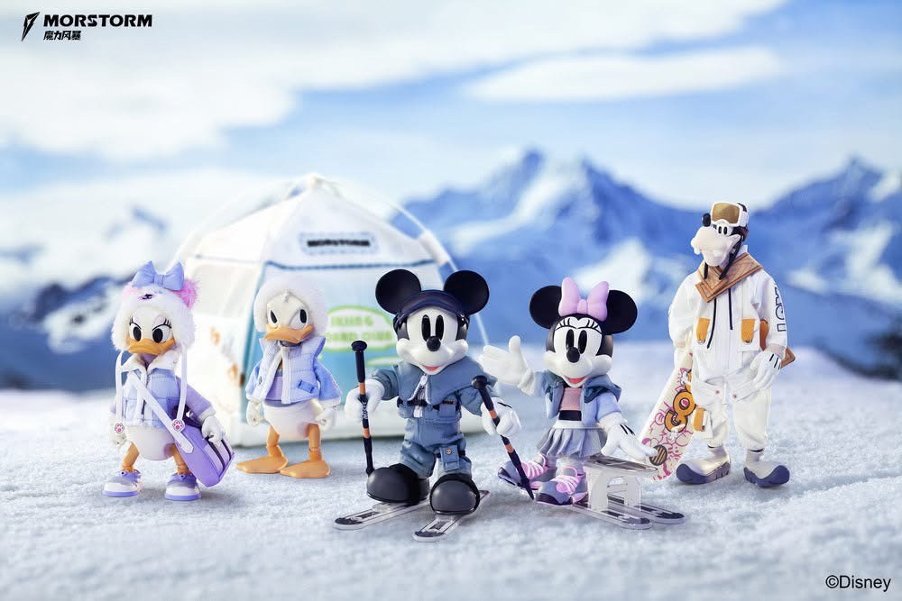 Pre-order : Disney Snowboard Club Series Action Figure (Set of 5) by Morstorm