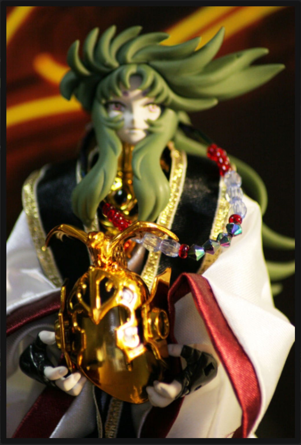 Saint Seiya Saint Cloth Myth Aries Shion Surplice & Grand Pope Shion by Bandai Tamashii 2008 Exclusive