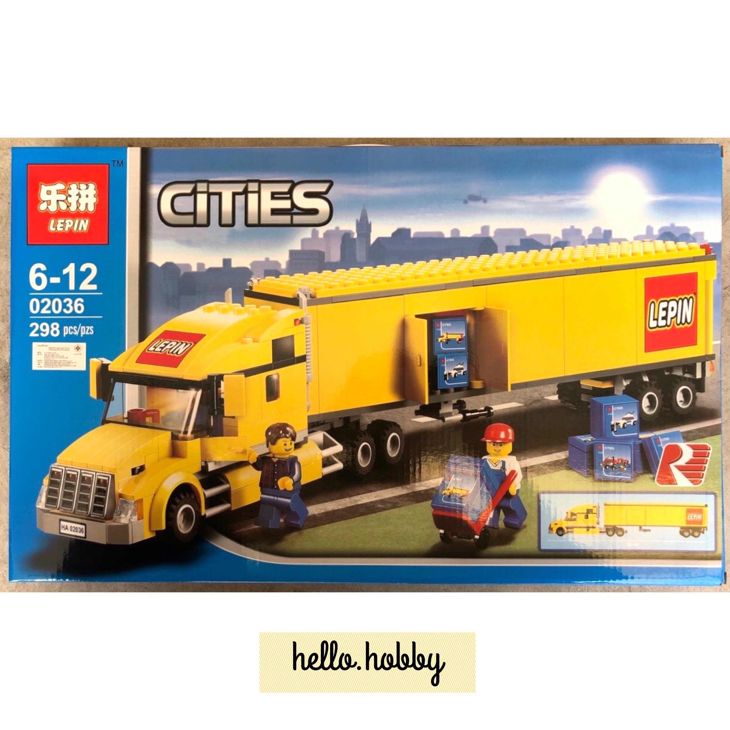 Lepin 02036 City Truck 298pcs