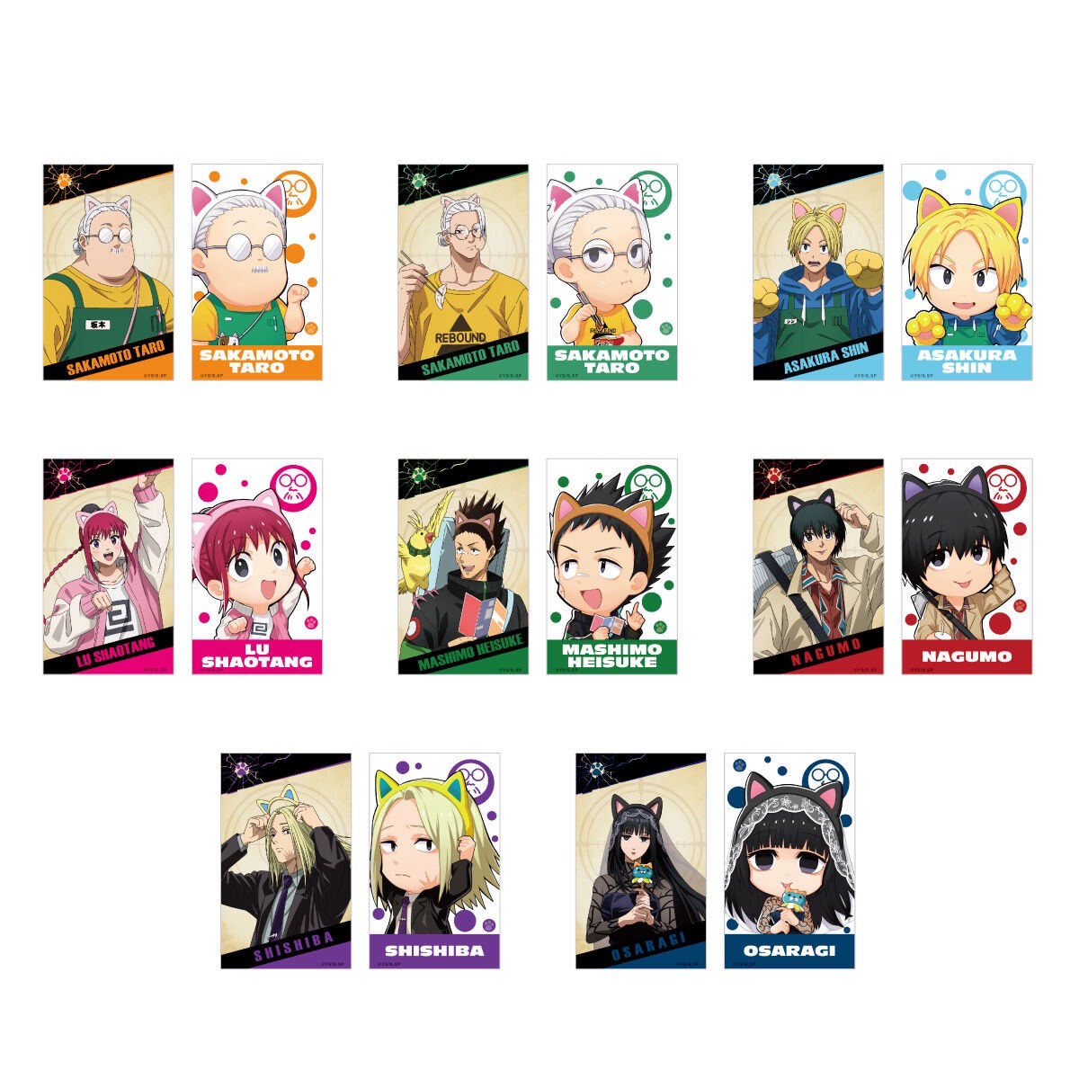 PRE-ORDER : TV Anime "SAKAMOTO DAYS" in NAMJATOWN ~Infiltration Mission Complete!~ Visual Collection (2 pcs) (Random)
