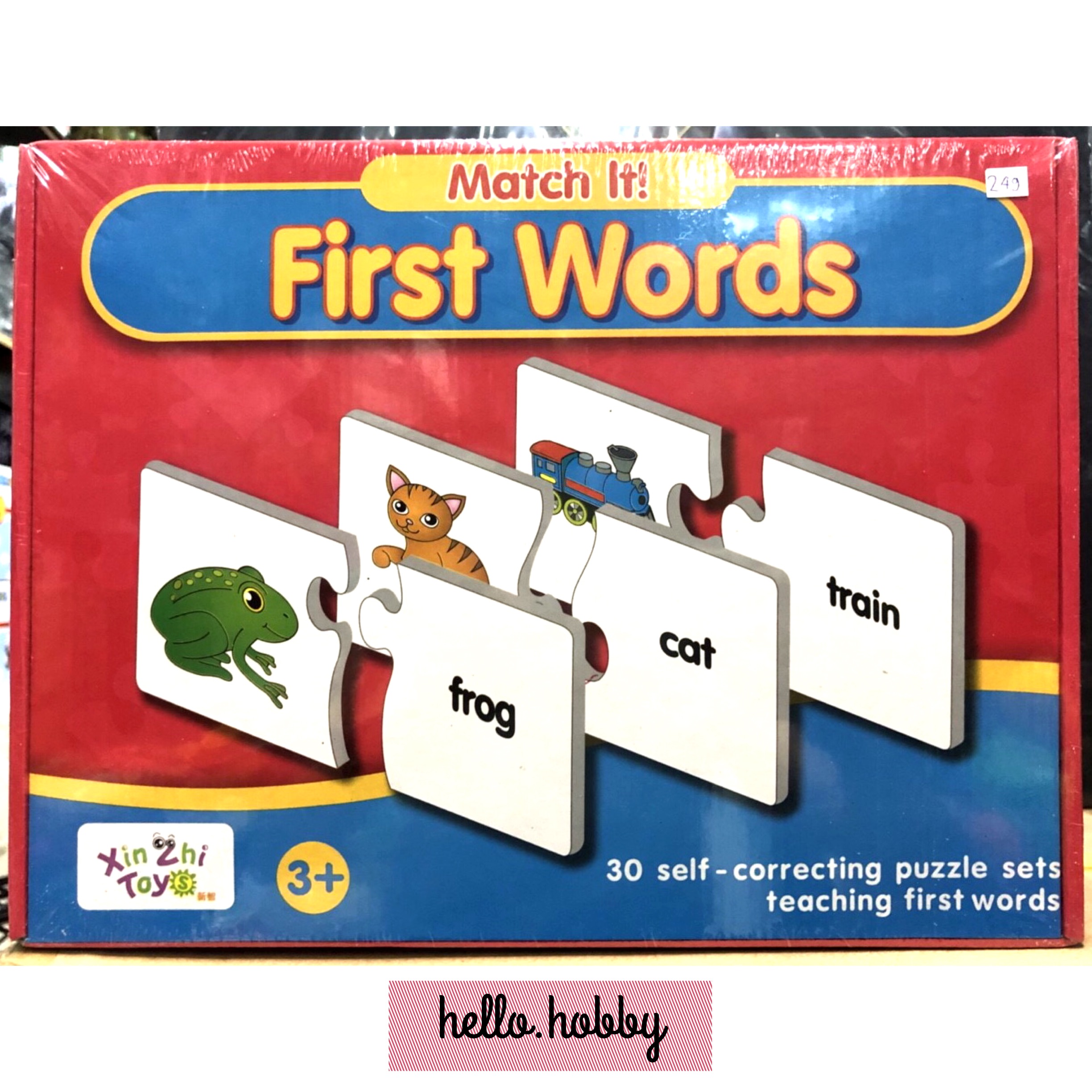 Flash Card Match it First Words