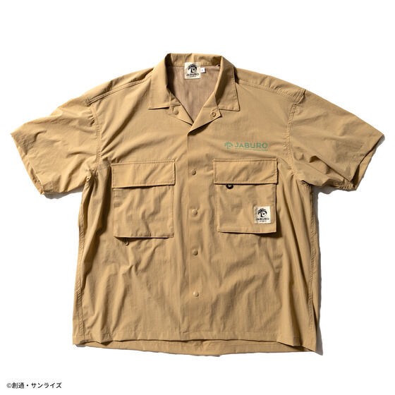 PRE-ORDER : STRICT-G JABURO "Mobile Suit Gundam" Field Open Collar Shirt
