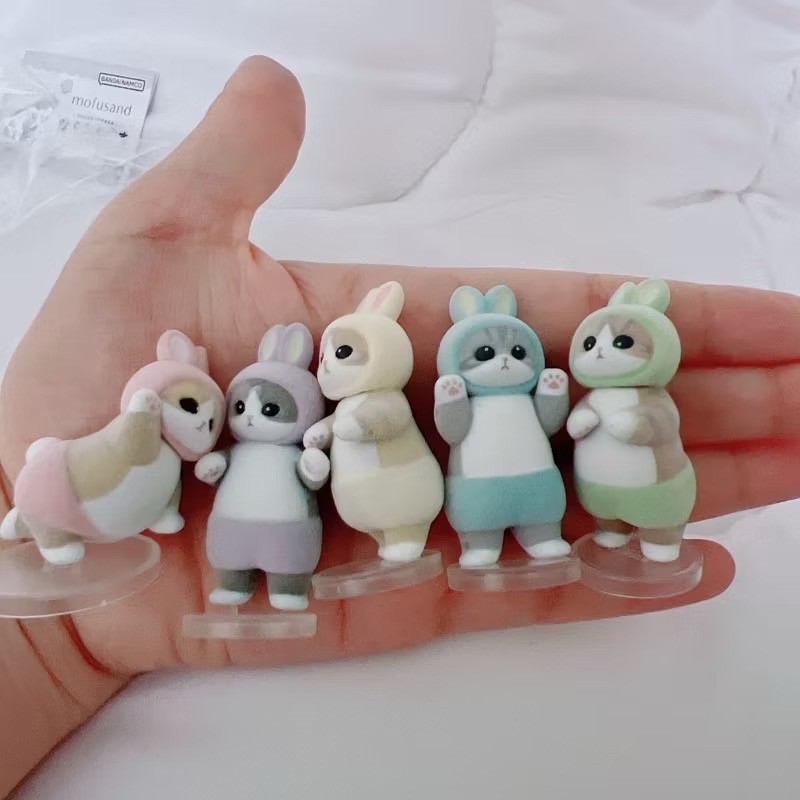 โมเดล Mofusand Narabundasu Rabbit by Pazela (Set of 5)