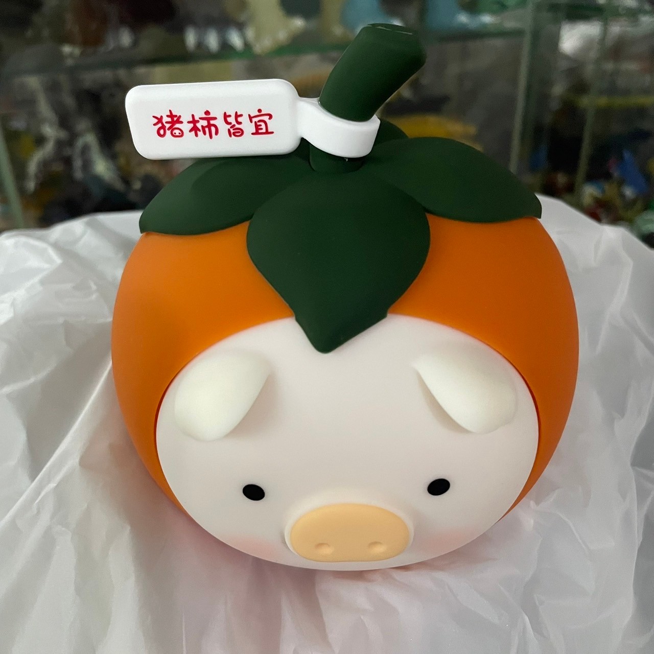 โคมไฟ เจ้าหมูลูกพลับ - Persimmon Pig Night Light LED Lamp