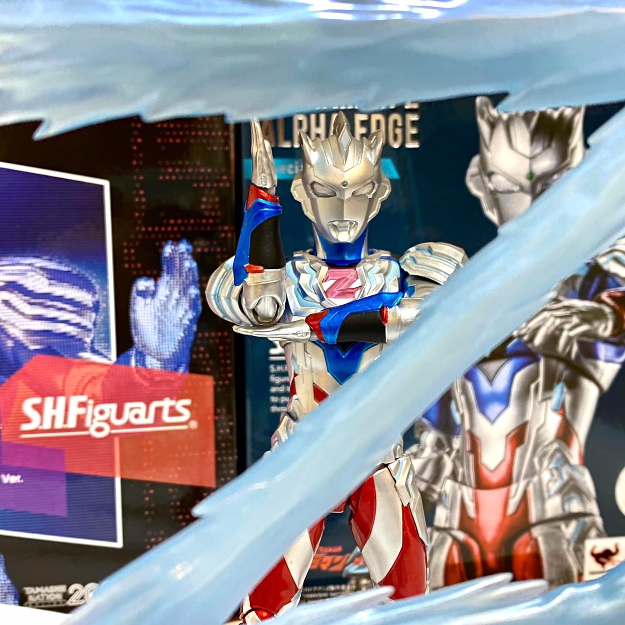 Ultraman - [TAMASHII NATION 2021] *Limited P-bandai* S.H.Figuarts Ultraman Z Alpha Edge Special Color Ver.- by Premium Bandai (Lot JP มีกล่องน้ำตาล)