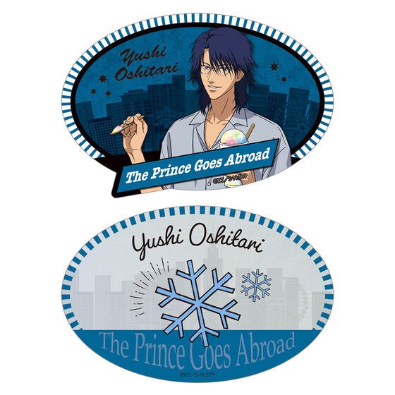 PRE-ORDER : New Prince of Tennis The Prince Goes Abroad Luggage Sticker Set