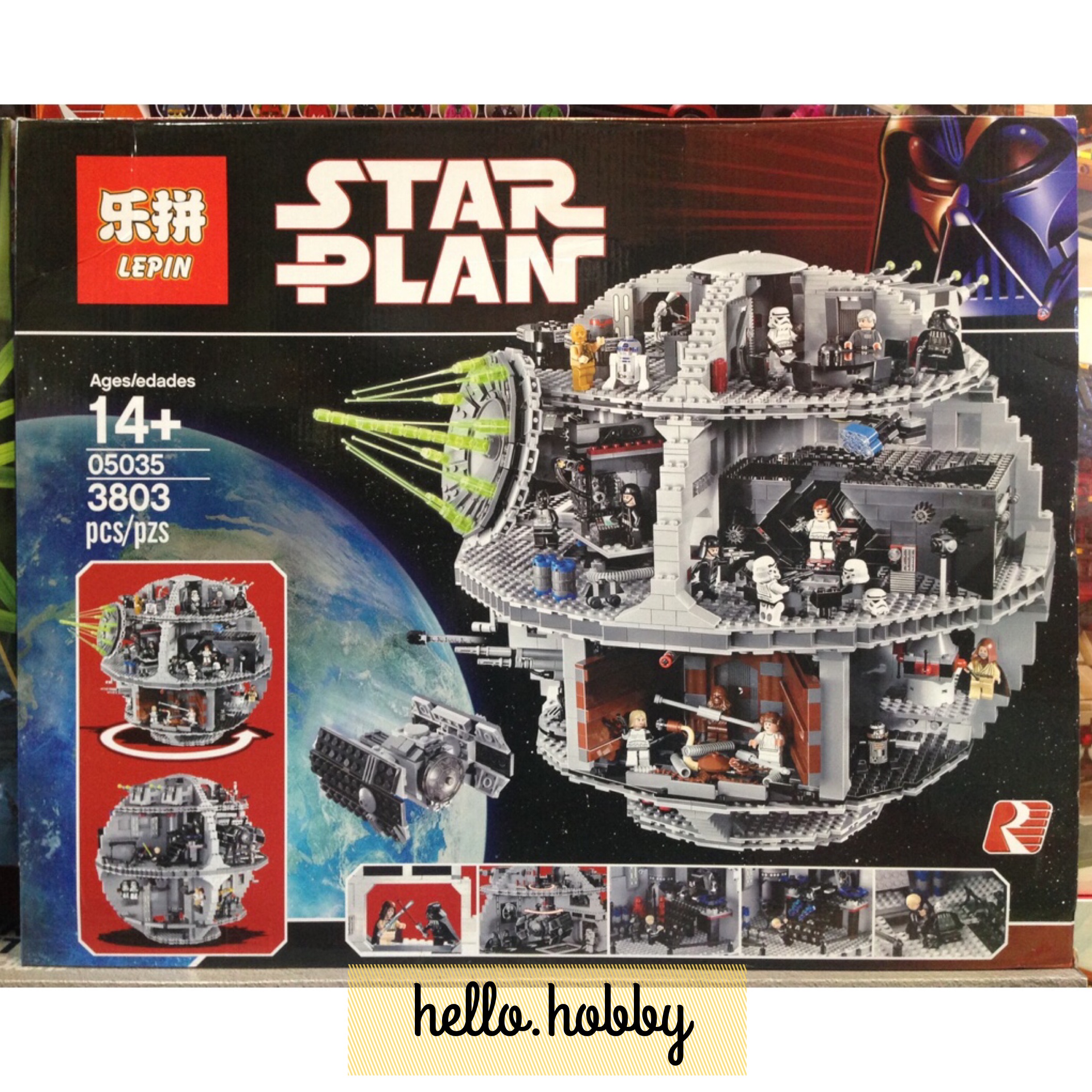 Lepin 05035 Star Wnrs Death Star 3803pcs