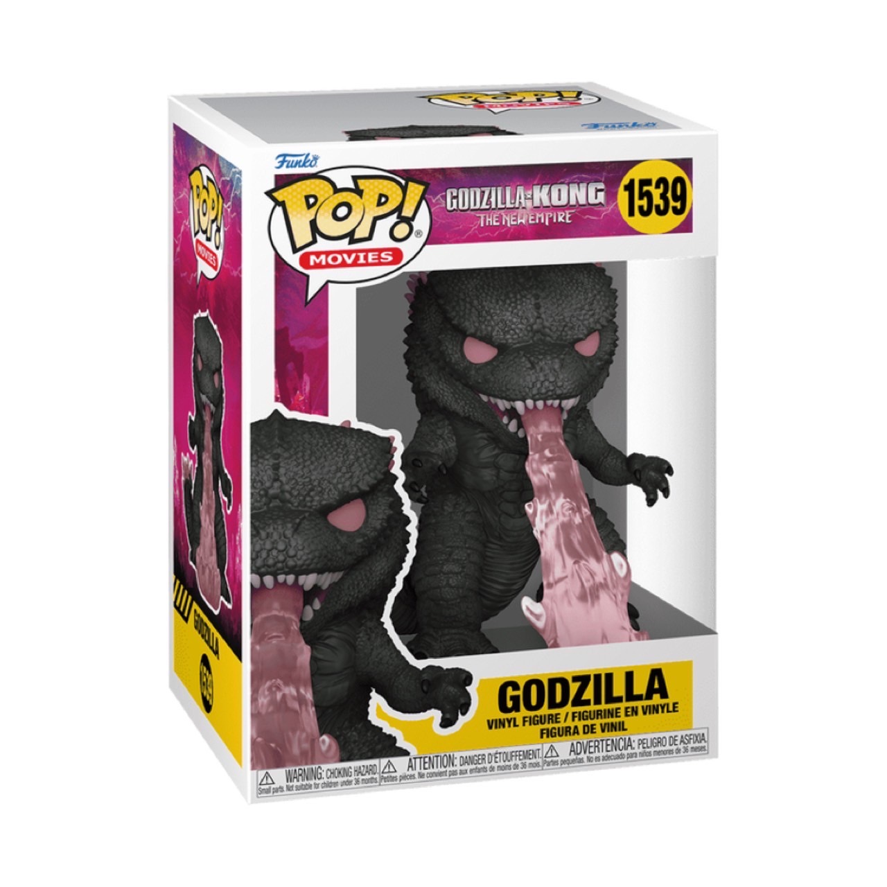 Godzilla - Funko POP! Movies Godzilla x Kong The New Empire - Godzilla with Heat-Ray (no.1539) Vinyl Figure by Funko