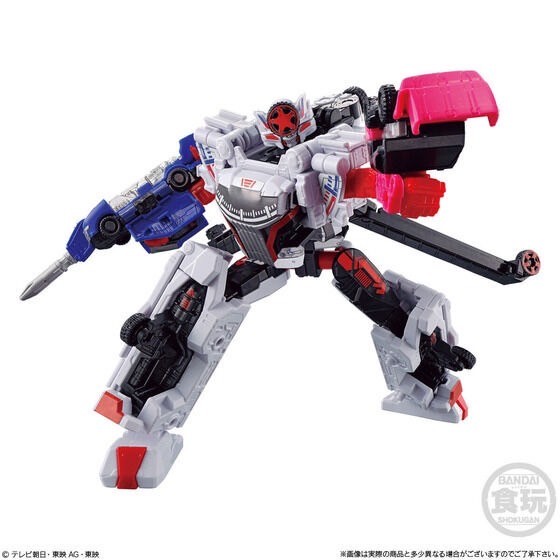 PRE-ORDER : Mini Pla Gattai Series 01 Boonboomger Robo Set