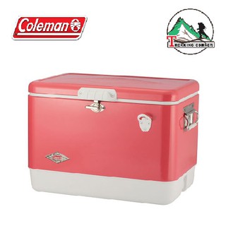 Coleman Cooler 54 Qt Steelbelted (Pink)