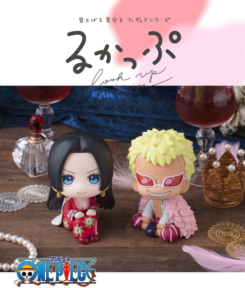 PRE-ORDER : Rukappu ONE PIECE Boa Hancock & Donquixote Doflamingo Set (Includes Limited Edition Drawstring Pouch)
