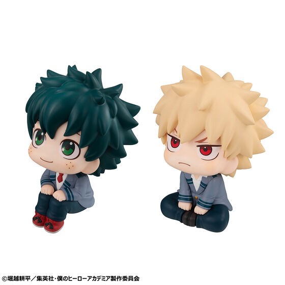 PRE-ORDER : Rukappu My Hero Academia Izuku Midoriya & Katsuki Bakugou Set [Limited cushion included]