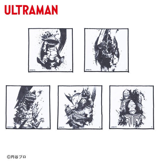 PRE-ORDER : Ultra Monster Hand Towel Ink Painting Style Pattern