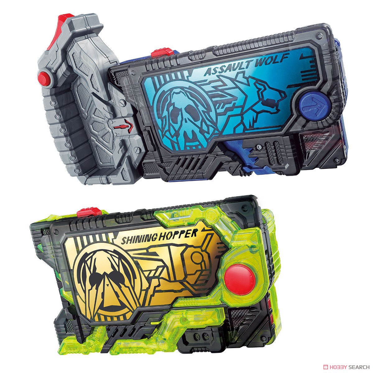 Masked Rider Zero-One - DX Shining Hopper Progrise Key & Assault Wolf Progrise Key Set by Bandai