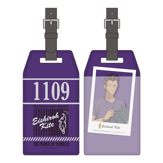 PRE-ORDER : New Prince of Tennis The Prince Goes Abroad Luggage Tag with Illustration Sheet