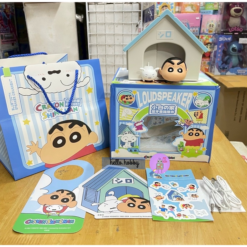 ลำโพงบลูทูธชินจัง ลิขสิทธิ์แท้ พร้อมส่ง Crayon Shinchan Speaker Bubble Bath / Home Audio