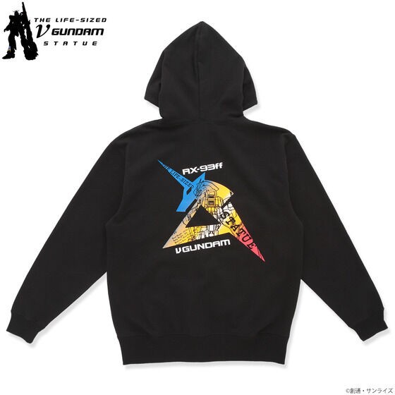 PRE-ORDER : Life-sized νGundam Statue Zip Hoodie