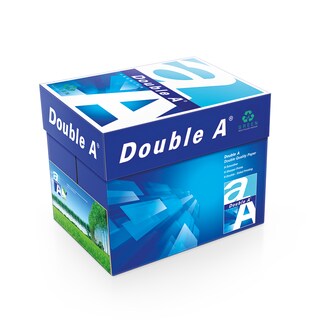 กระดาษถ่ายเอกสาร กรีน Double A A4 80 แกรม 500 แผ่น/รีม 5 แพ็ค