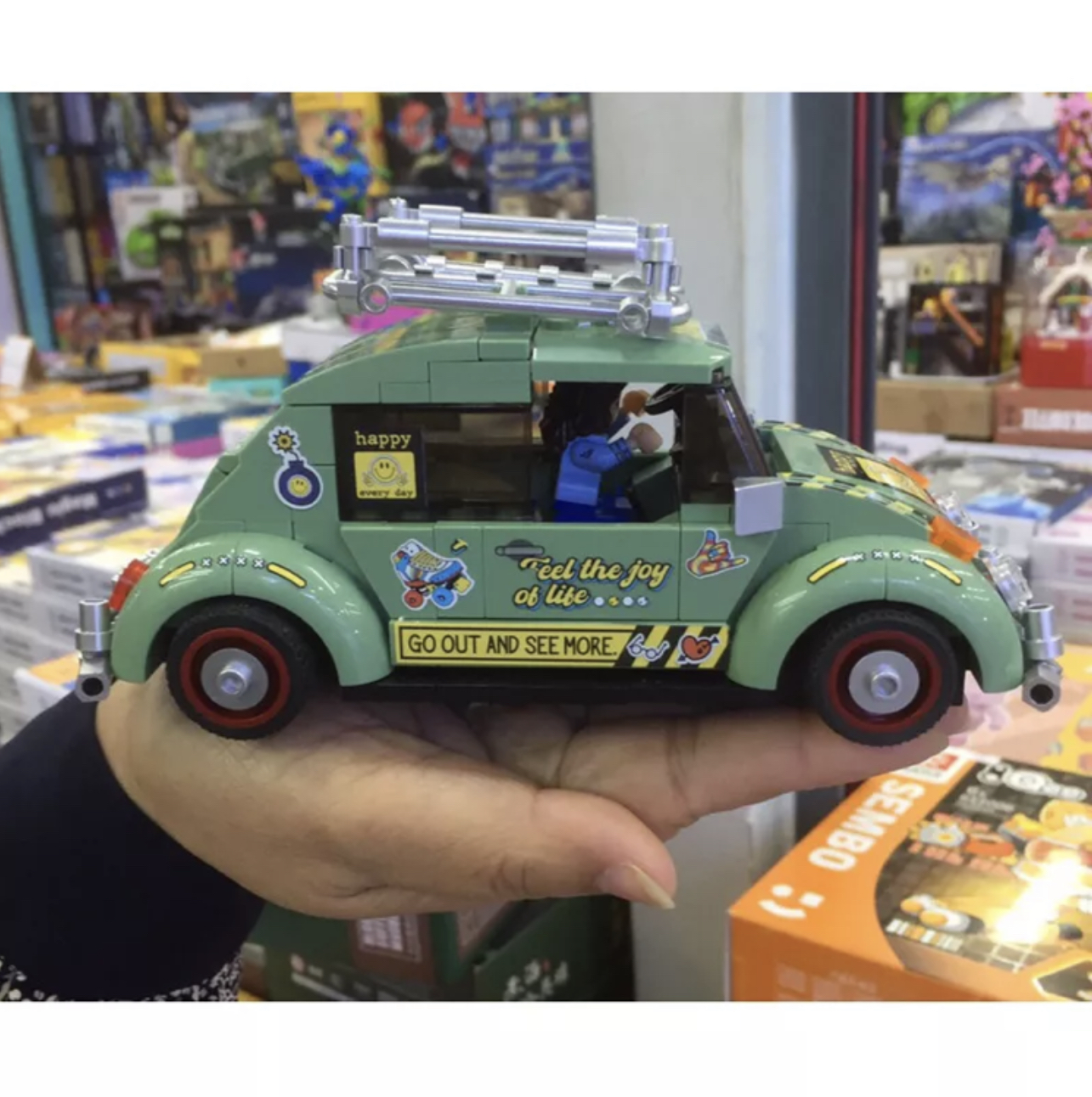 Decool 28005 - 28008 Ford Racing Pacemaker Graffiti Car