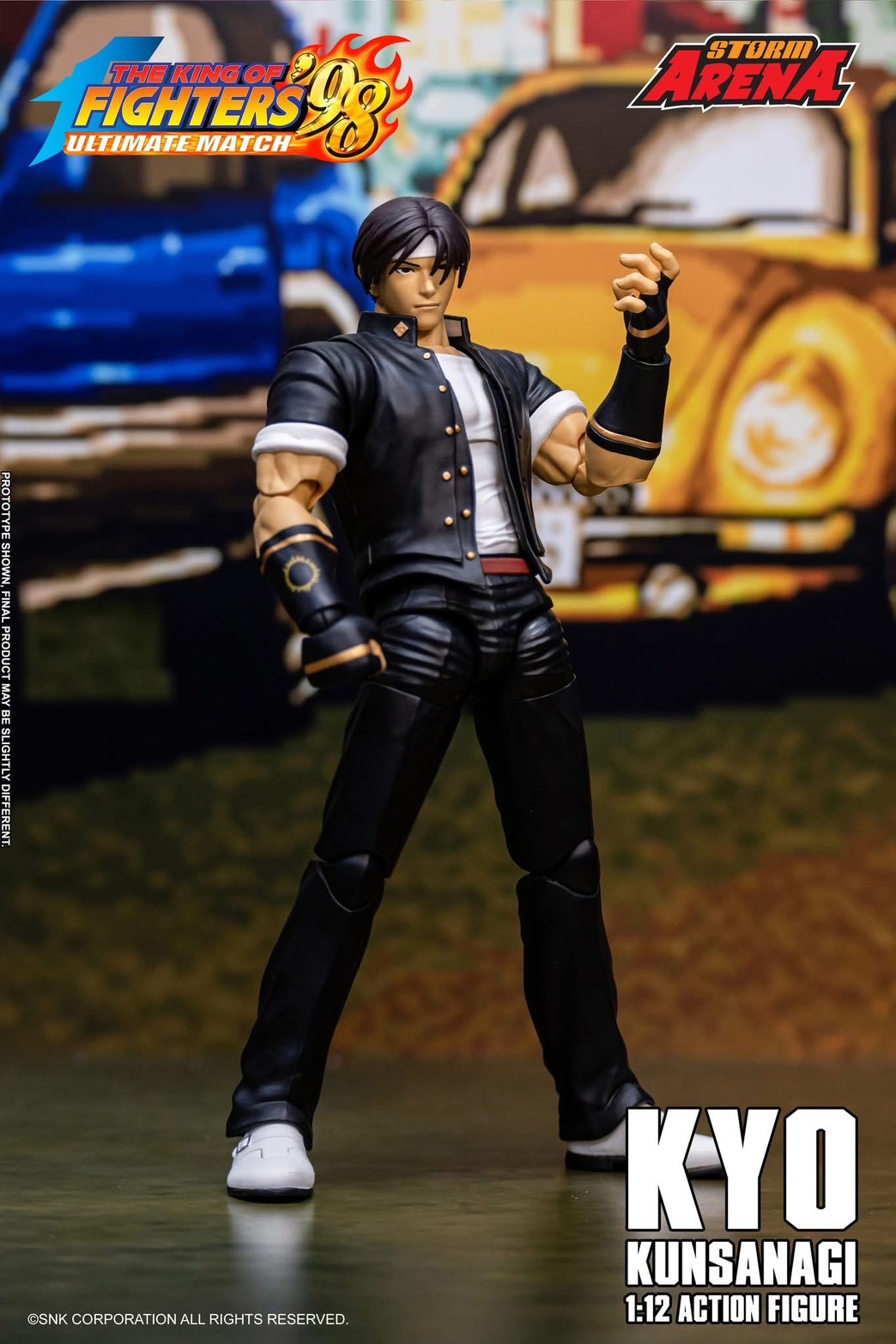 Pre-order : STORM ARENA The King Of Fighter’s 98um Kyo Kusanagi 1/12 Scale Action Figure by Storm Collectibles