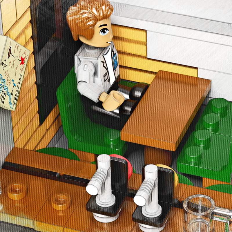 Zhe gao QL 0924 Old Pub 4030pcs