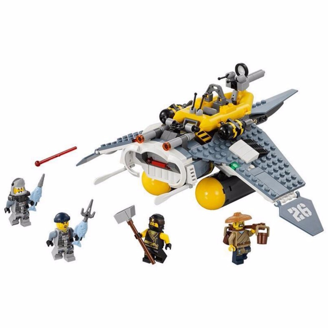 Lepin 06055 Ninjago Manta Ray Bomber 364pcs