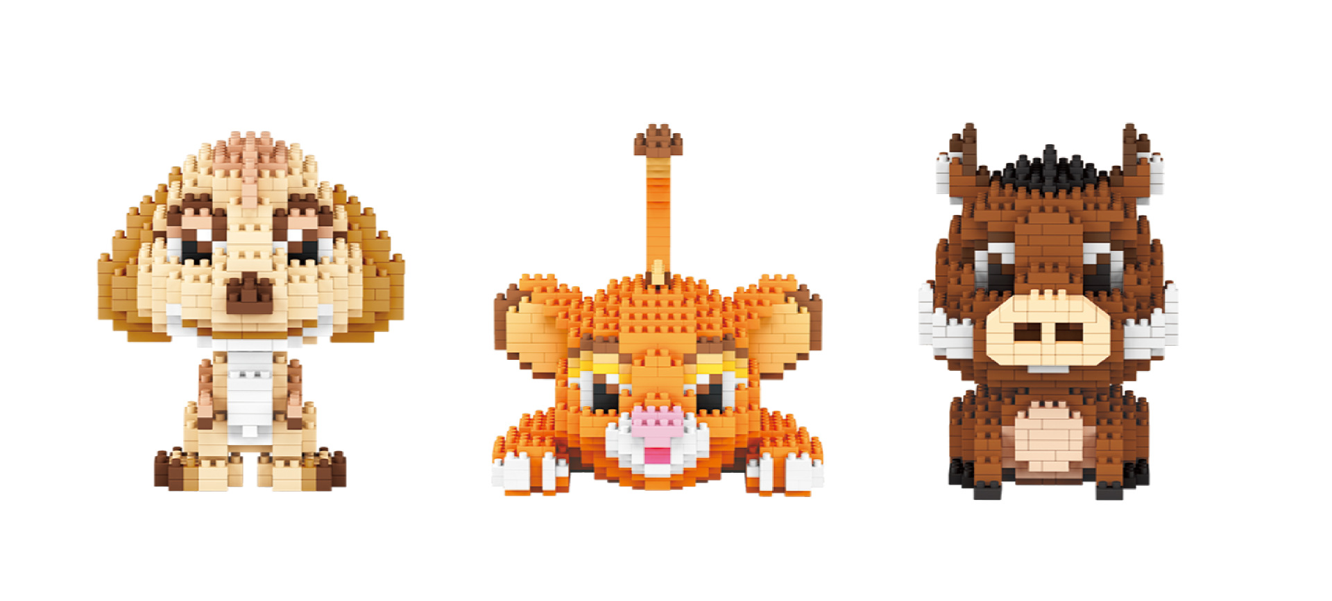 Boyu 7157a Lion King 3 in 1 1856pcs