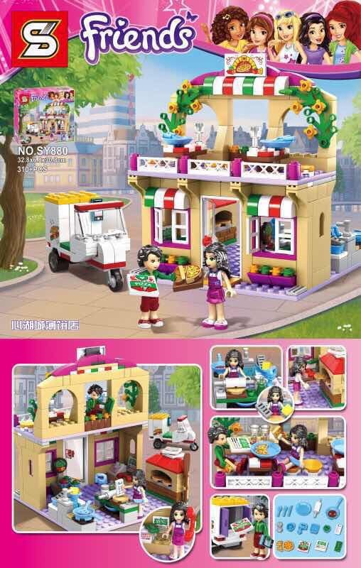 SY 880 Heartlake Pizzeria 310pcs