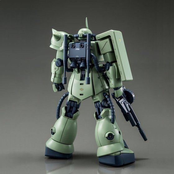 PRE-ORDER : MG 1/100 MS-06F-2 ZAKU II F2 (NEUEN BITTER USE) PLASTIC MODEL