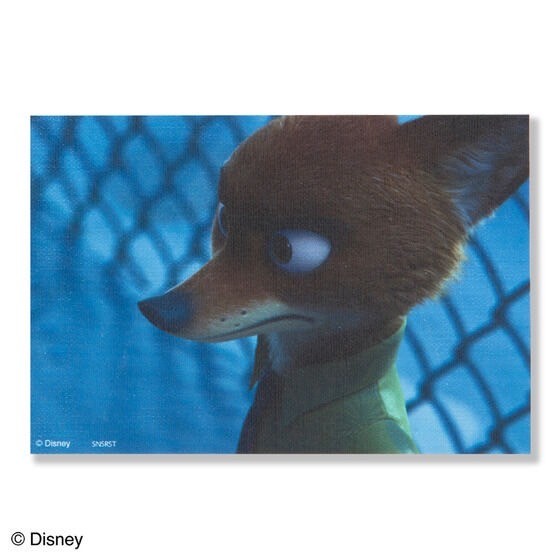 PRE-ORDER : Zootopia Canvas Style Postcard (10 types in total) (Random)