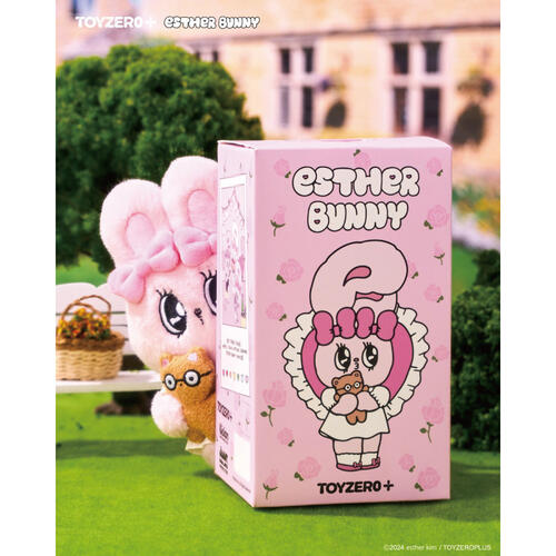 Esther Bunny Sweet Date Series Plush Keychain by Toyzero+