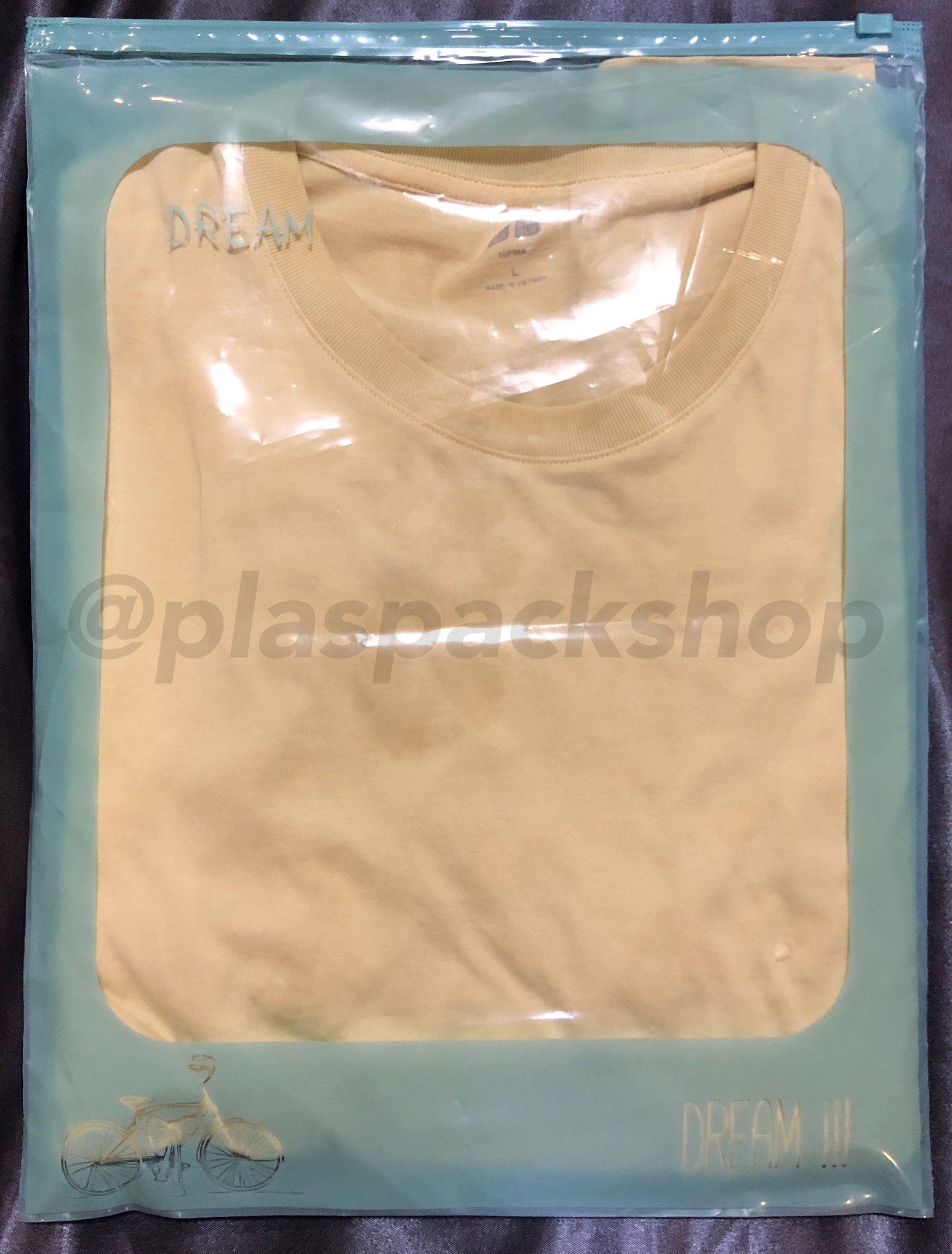 ถุงซิป หัวรูด 11"x14" 10ใบต่อเเพ็ค