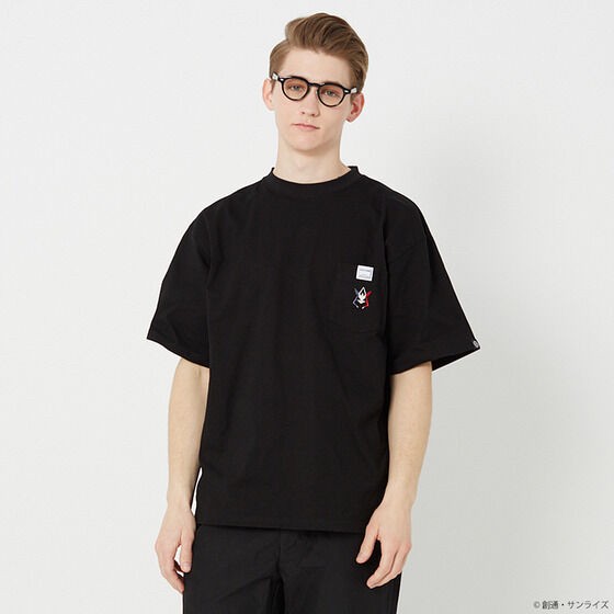 PRE-ORDER : STRICT-G MONT KEMMEL "Mobile Suit Gundam" Pocket T-shirt