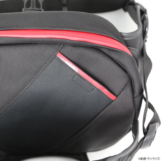 PRE-ORDER : STRICT-G KUSHITANI "Mobile Suit Gundam" HIP BAG RED COMET