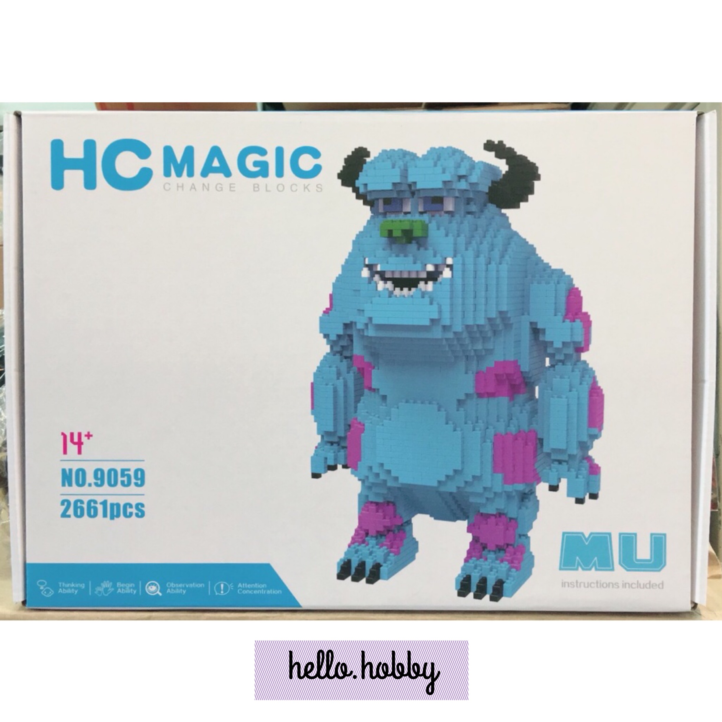 HC Magic 9059 Monster Inc. Sally 2661pcs