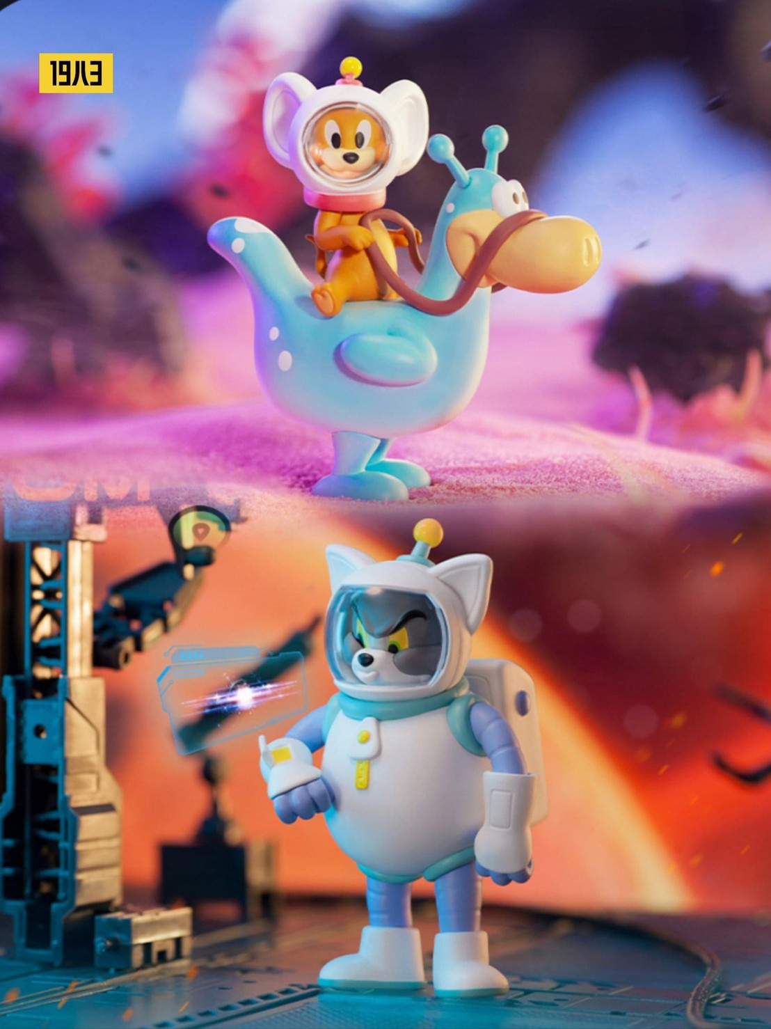 Blind Box - Tom and Jerry - Space Travel Series by 52toys (Set of 6+1 secret)