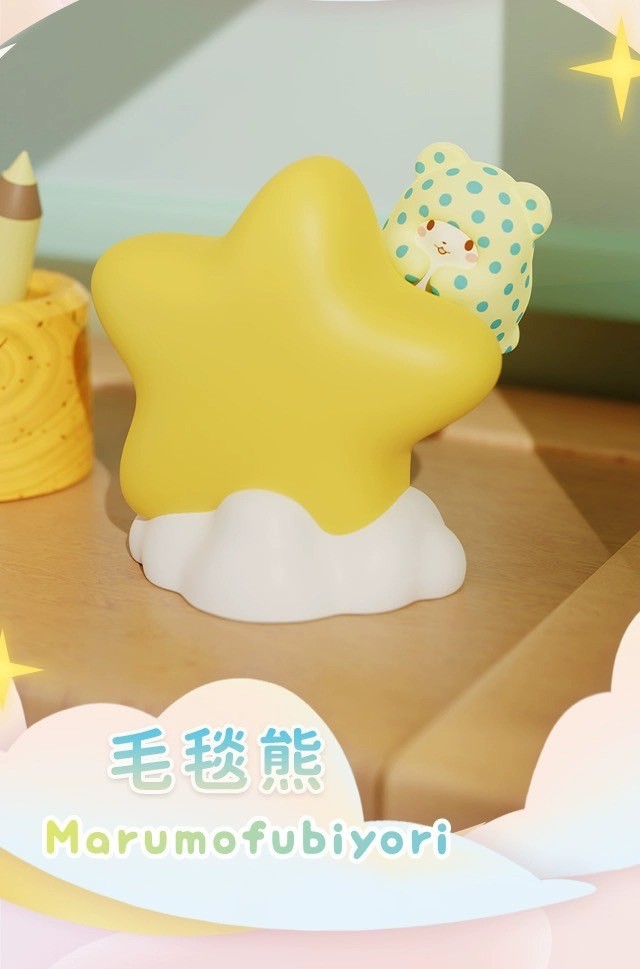 โคมไฟ ลิขสิทธิ์แท้ Sanrio Family Star Night Light Series LED Lamp by Langbowang