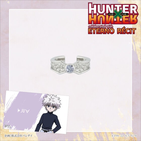 PRE-ORDER : HUNTER x HUNTER x Eterno Récit Motif Ear Cuff (6 types in total) (for one ear)