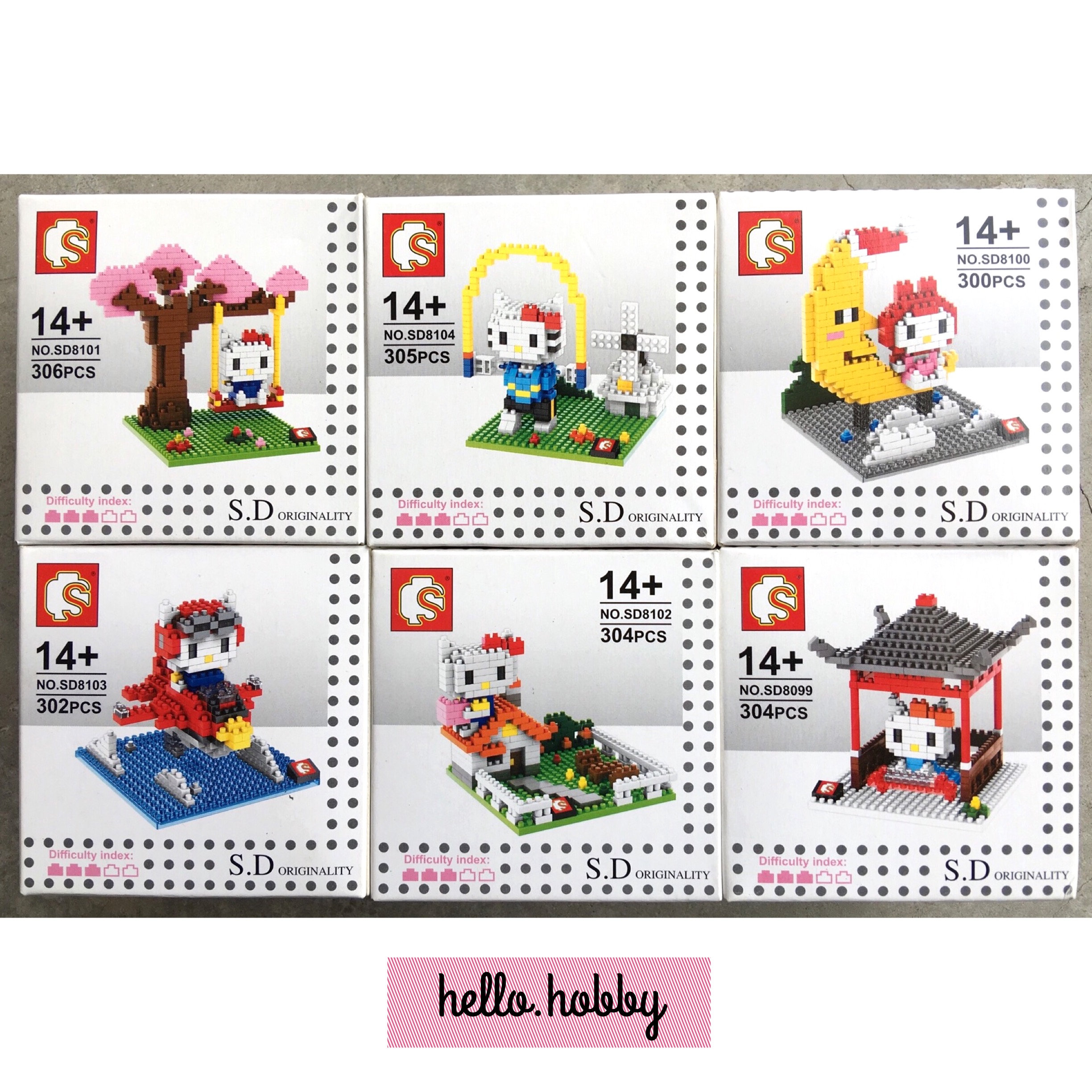 SD 8099-8104 Hello Kitty Activities