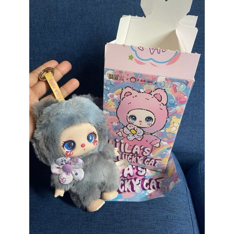 ตุ๊กตาพวงกุญแจ Lilla’s Lucky Cat Plush Toy Series by Leboo Studio