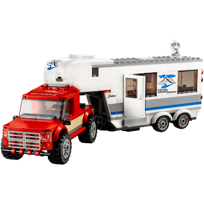 Lepin 02093 Pickup & Caravan 385pcs