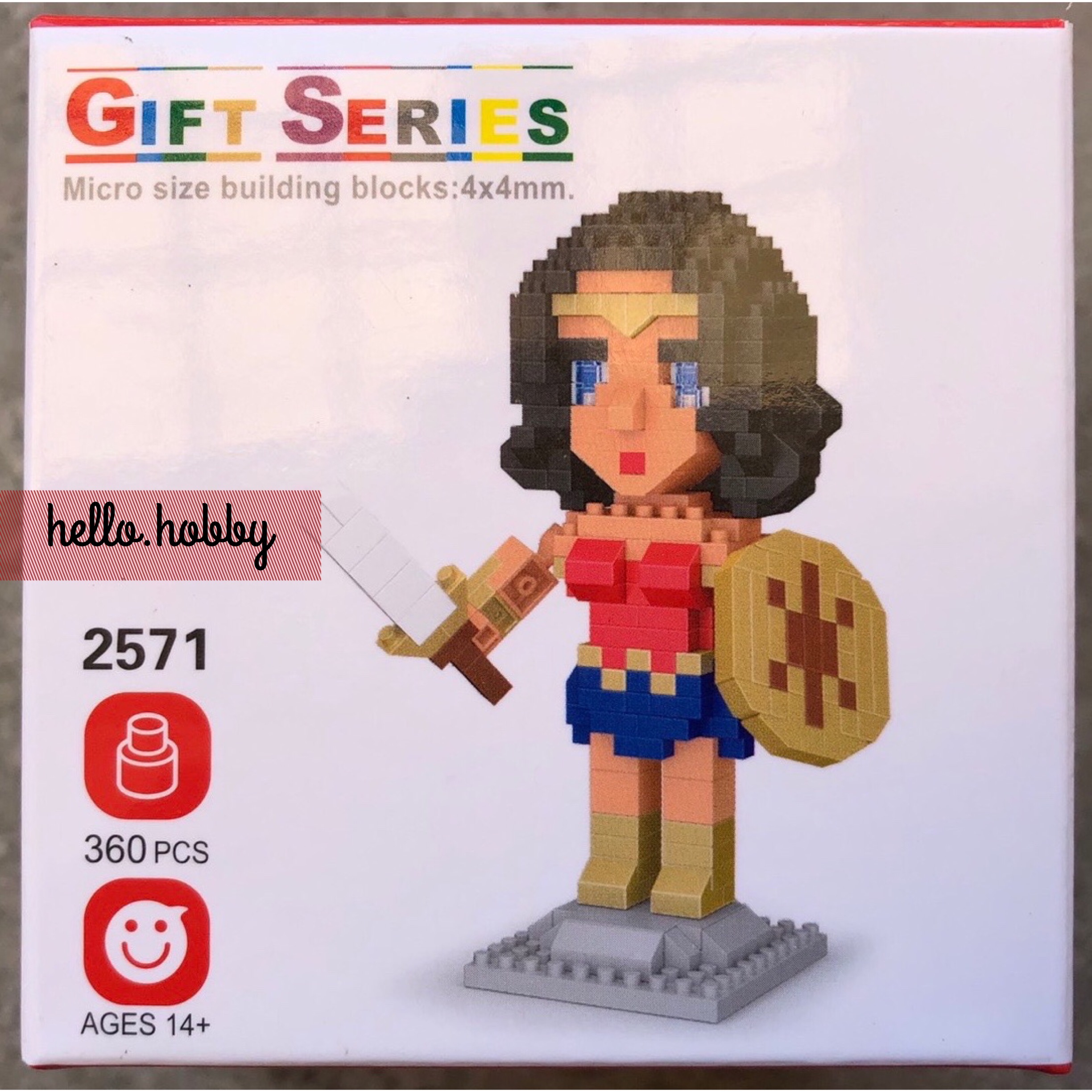 Wise Hawk 2571 DC Wonder Woman 360pcs