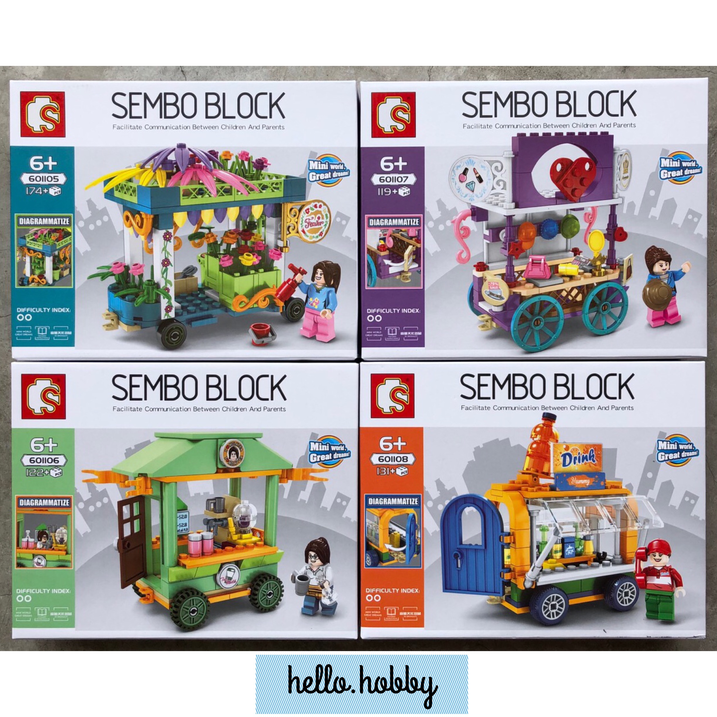 Sembo Block 601105-601108