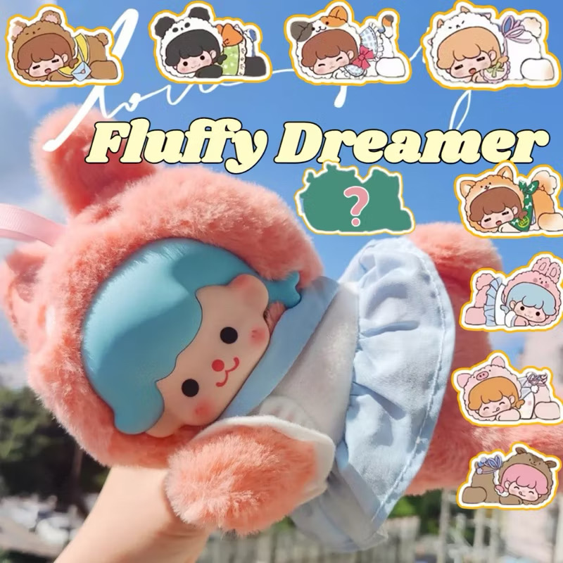 ตุ๊กตาพวงกุญแจ Fluffy Dreamer Plush Toy Series