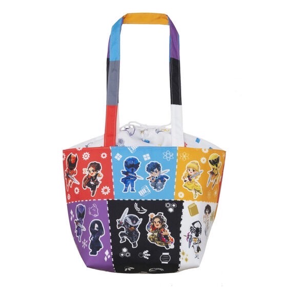 PRE-ORDER : Ohsama Sentai King-Ohger Deformed Drawstring Opening Tote Bag