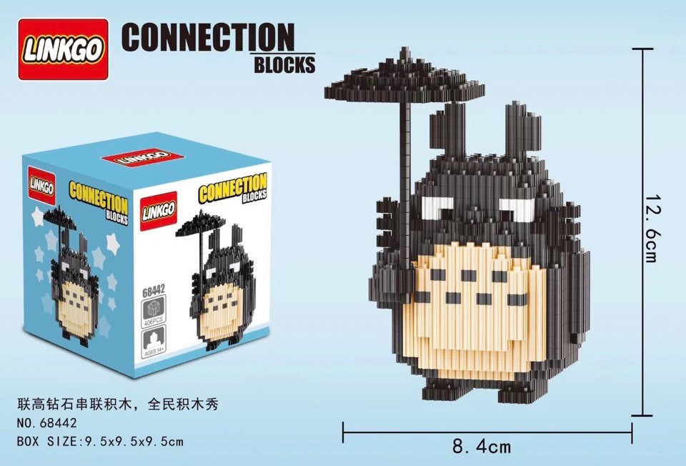 Linkgo 68441-68446 , 68469-68474 Best Hitz Animation Pooh Snoopy Totoro Kumamon Spongbob Mike Conan My Melody Cinnamoroll Garfield Nick